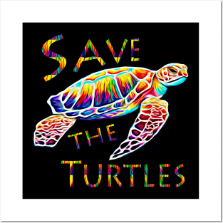 Save The Turtles Posters and Art